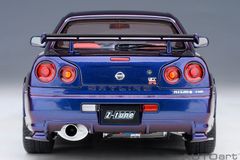Xe Mô Hình Nissan Skyline GT-R (R34) Z-tune 1:18 Autoart (Midnight Purple)