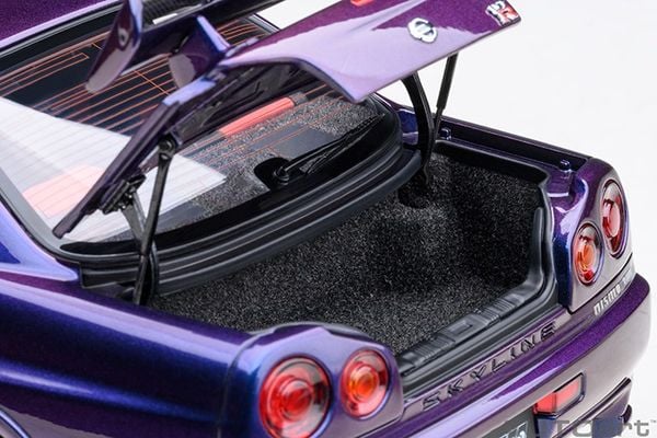 Xe Mô Hình Nissan Skyline GT-R (R34) Z-tune 1:18 Autoart (Midnight Purple)