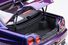 Xe Mô Hình Nissan Skyline GT-R (R34) Z-tune 1:18 Autoart (Midnight Purple)