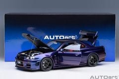 Xe Mô Hình Nissan Skyline GT-R (R34) Z-tune 1:18 Autoart (Midnight Purple)