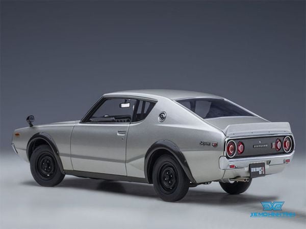 Xe Mô Hình Nissan Skyline GT-R (KPGC110) 1:18 Autoart ( Bạc )