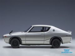 Xe Mô Hình Nissan Skyline GT-R (KPGC110) 1:18 Autoart ( Bạc )