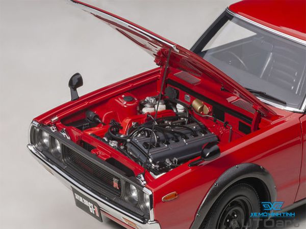 Xe Mô Hình Nissan Skyline GT-R (KPGC110) 1:18 Autoart ( Đỏ )