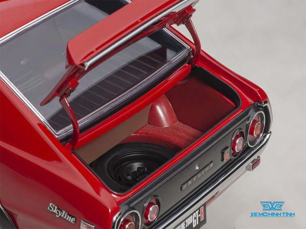 Xe Mô Hình Nissan Skyline GT-R (KPGC110) 1:18 Autoart ( Đỏ )