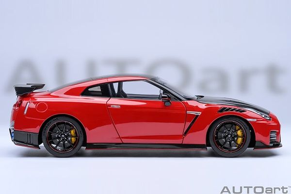 Xe Mô Hình Nissan GT-R R35 Nismo 2022 1:18 Autoart ( Vibrant Red )