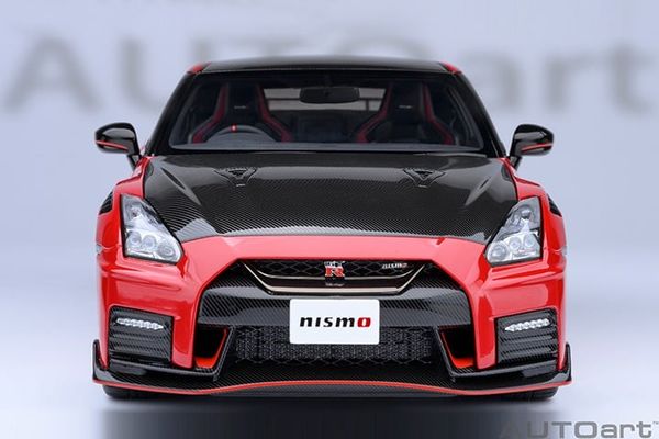 Xe Mô Hình Nissan GT-R R35 Nismo 2022 1:18 Autoart ( Vibrant Red )