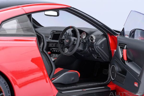 Xe Mô Hình Nissan GT-R R35 Nismo 2022 1:18 Autoart ( Vibrant Red )