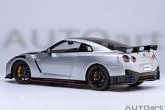 Xe Mô Hình Nissan GT-R R35 Nismo 2022 1:18 Autoart ( Ultimate Metal Silver )