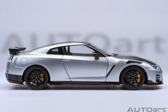 Xe Mô Hình Nissan GT-R R35 Nismo 2022 1:18 Autoart ( Ultimate Metal Silver )
