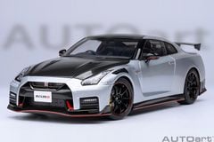 Xe Mô Hình Nissan GT-R R35 Nismo 2022 1:18 Autoart ( Ultimate Metal Silver )