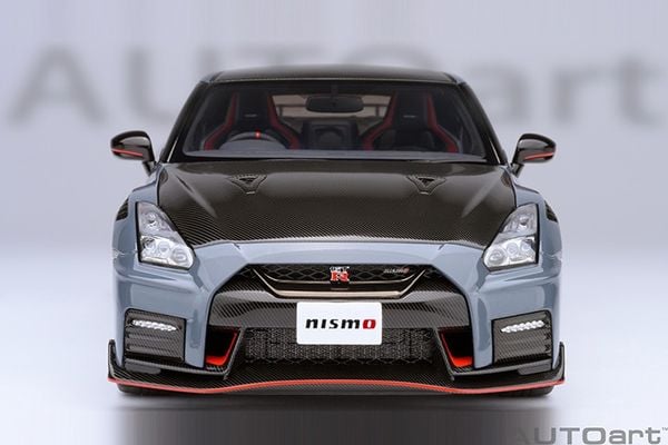 Xe Mô Hình NISSAN GT-R (R35) NISMO 2022 SPECIAL EDITION 1:18 Autoart( Grey )