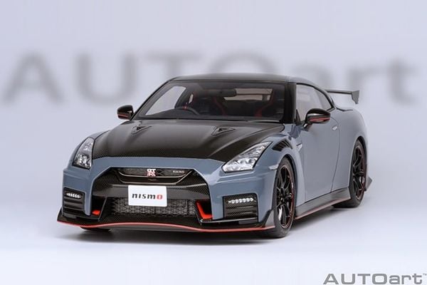 Xe Mô Hình NISSAN GT-R (R35) NISMO 2022 SPECIAL EDITION 1:18 Autoart( Grey )