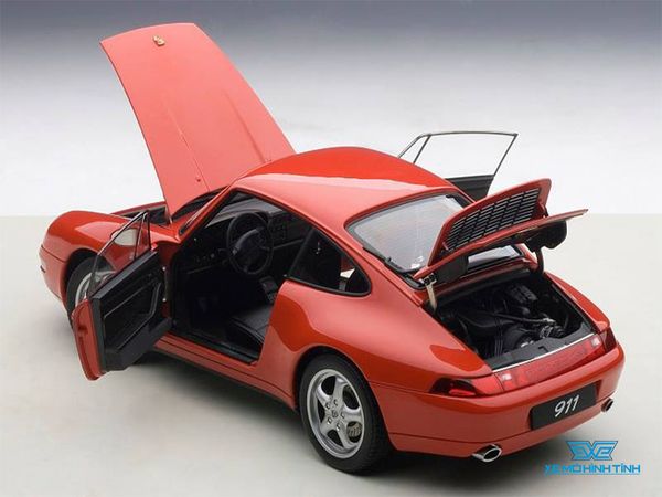 Xe Mô Hình Porsche 993 Carrera 1995 1:18 Autoart ( Đỏ )