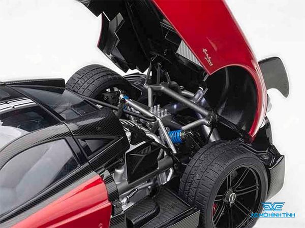 Xe Mô Hình Pagani Huayra BC 1:18 Autoart ( Đỏ Đen )