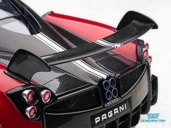 Xe Mô Hình Pagani Huayra BC 1:18 Autoart ( Đỏ Đen )