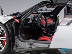 Xe Mô Hình Pagani Huayra BC 1:18 Autoart ( Bạc Carbon )