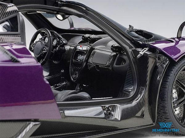 Xe Mô Hình Pagani Huayra BC 1:18 Autoart ( Tím Carbon )