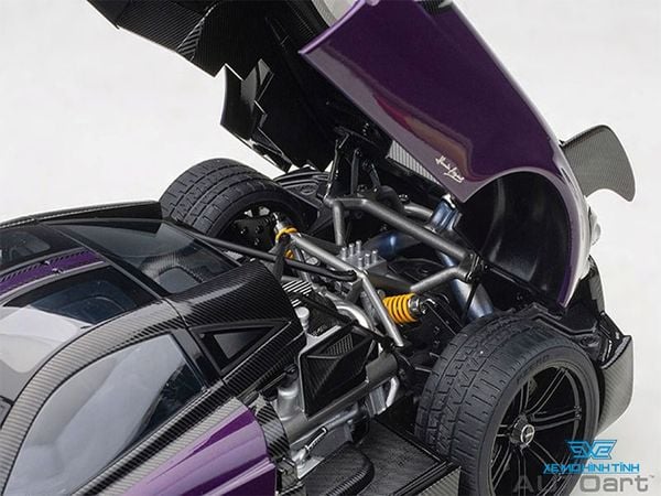 Xe Mô Hình Pagani Huayra BC 1:18 Autoart ( Tím Carbon )