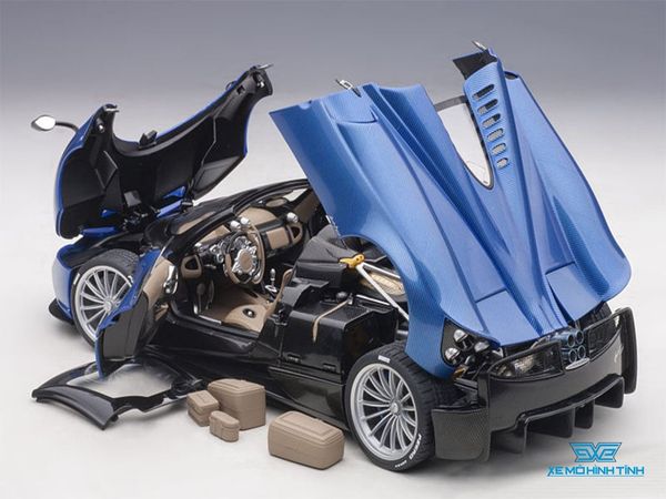 Xe Mô Hình Pagani Huayra Roadster 1:18 AUTOart ( Xanh Dương )