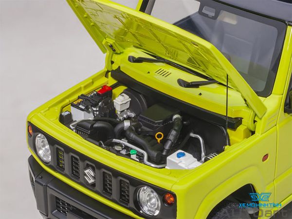 Xe Mô Hình Suzuki Jimny JB64 1:18 Autoart ( Xanh Chuối )