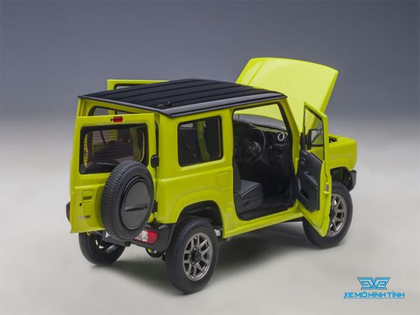 Xe Mô Hình Suzuki Jimny JB64 1:18 Autoart ( Xanh Chuối )