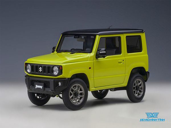 Xe Mô Hình Suzuki Jimny JB64 1:18 Autoart ( Xanh Chuối )