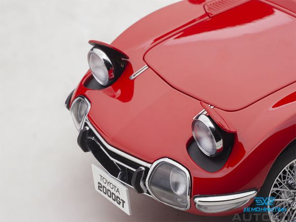 Xe Mô Hình Toyota 2000GT 1:18 AUTOart ( Đỏ )