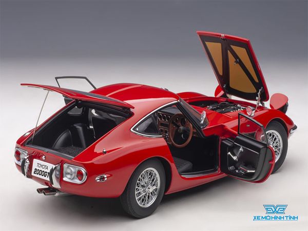 Xe Mô Hình Toyota 2000GT 1:18 AUTOart ( Đỏ )