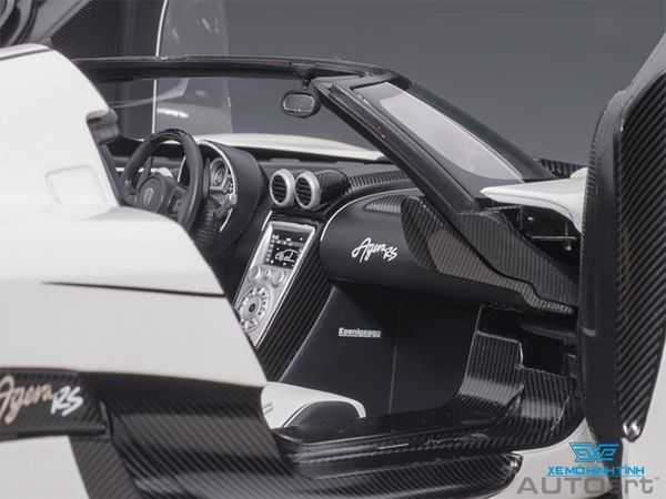 Xe Mô Hình Koenigsegg Agera Rs 1:18 AUTOart ( Trắng )