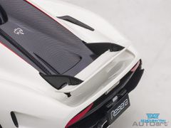 Xe Mô Hình Koenigsegg Regera 1:18 AUTOart ( Trắng )