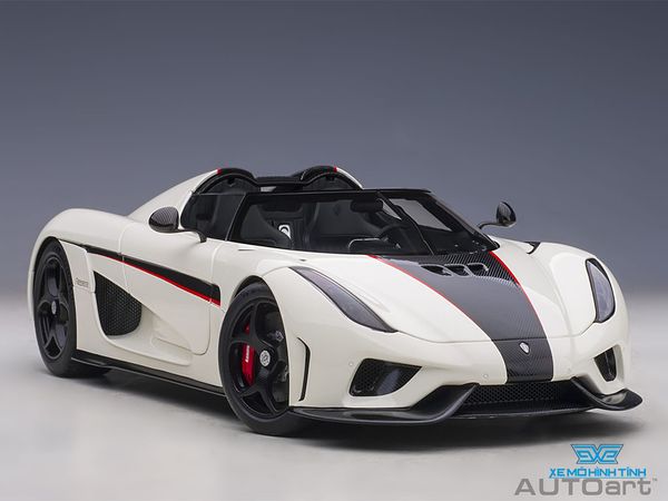 Xe Mô Hình Koenigsegg Regera 1:18 AUTOart ( Trắng )