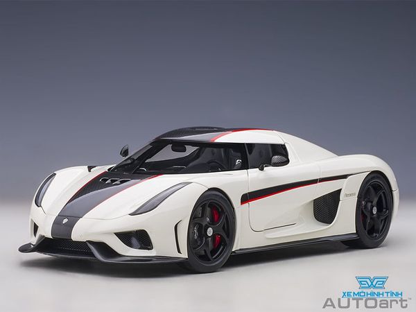 Xe Mô Hình Koenigsegg Regera 1:18 AUTOart ( Trắng )