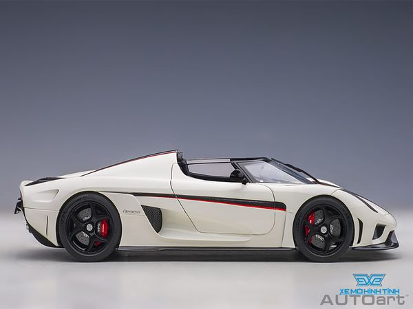 Xe Mô Hình Koenigsegg Regera 1:18 AUTOart ( Trắng )