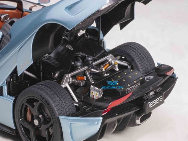 Xe Mô Hình Koenigsegg Regera 1:18 Autoart ( Xanh Dương )