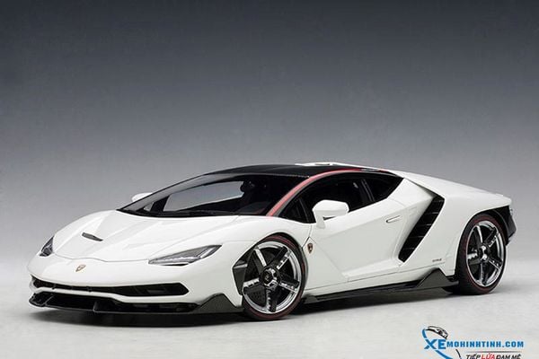 Xe Mô Hình LAMBORGHINI CENTENARIO 1:18 Autoart (BIANCO ISIS/SOLID WHITE)