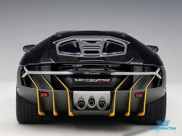 Xe Mô Hình Lamborghini Centenario LP770-4 1:18 Autoart (CLEAR CARBON WITH YELLOW ACCENTS)