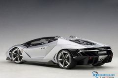 1/18 LAMBORGHINI CENTENARIO ROADSTER (ARGENTO CENTENARIO/MATT METALLIC SILVER)