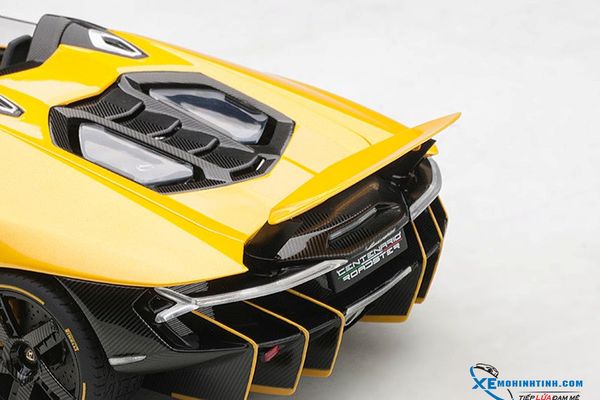 1/18 LAMBORGHINI CENTENARIO ROADSTER (GIALLO INTI/PEARL YELLOW)