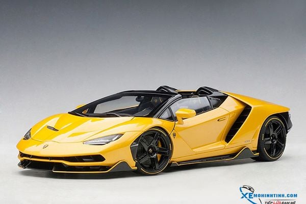 1/18 LAMBORGHINI CENTENARIO ROADSTER (GIALLO INTI/PEARL YELLOW)