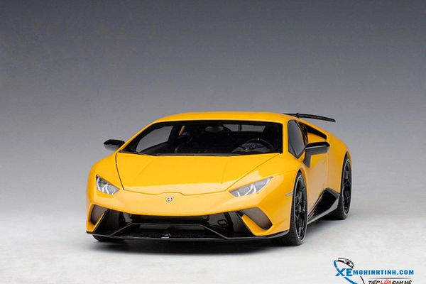 Xe Mô Hình LAMBORGHINI HURACAN PERFORMANTE 1:18 Autoart (GIALLO INTI/PEARL EFFECT YELLOW)