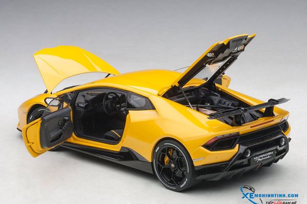 Xe Mô Hình LAMBORGHINI HURACAN PERFORMANTE 1:18 Autoart (GIALLO INTI/PEARL EFFECT YELLOW)