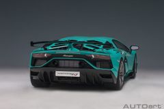 Xe Mô Hình Lamborghini Aventador SVJ 1:18 AUTOart ( Xanh)