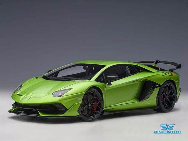 Xe Mô Hình Lamborghini Aventador SVJ 1:18 AUTOart ( Xanh Lá Nhám )