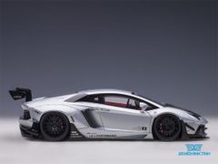 Xe Mô Hình Liberty Walk LB-WORKS Lamborghini Aventador Limited Edition 1:18 AUTOart ( Bạc )