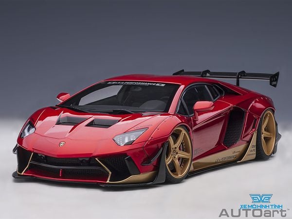 Xe Mô Hình Liberty Walk LB-WORKS Lamborghini Aventador Limited Edition 1:18 AUTOart ( Đỏ )