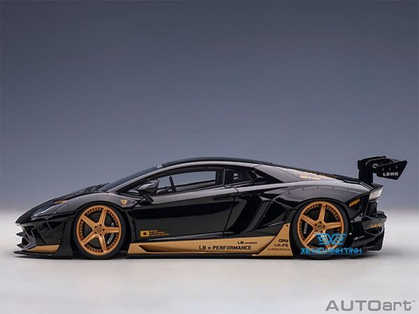 Xe Mô Hình Lamborghini Aventador Liberty Walk LB-Works Limited Edition 1:18 AUTOart  ( Đen )