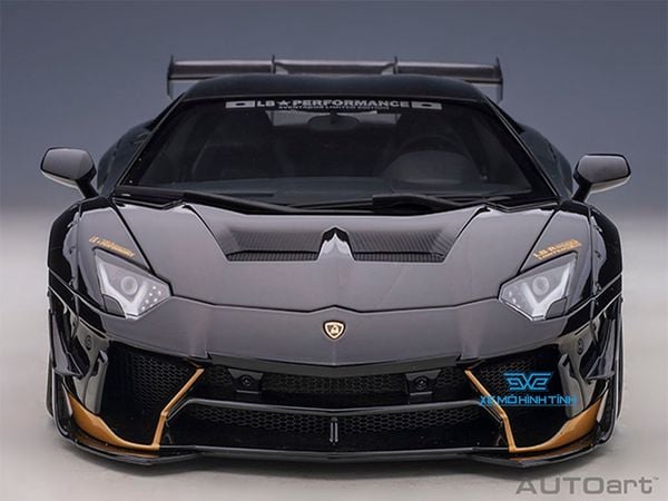 Xe Mô Hình Lamborghini Aventador Liberty Walk LB-Works Limited Edition 1:18 AUTOart  ( Đen )