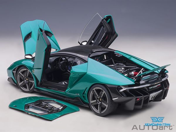 Xe Mô Hình Lamborghini Centenario 1:18 AUTOart ( Xanh Ngọc )