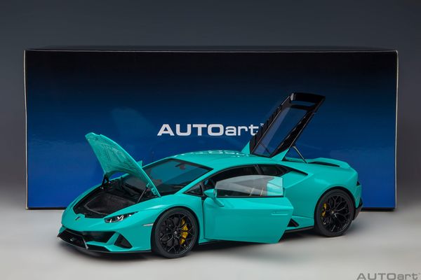 Xe Mô Hình Lamborghini Huracan EVO 1:18 Autoart ( Xanh )