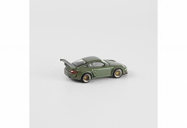 Xe Mô Hình Porsche RWB 997 1:64 1:64 Pop Race ( Dark Green )